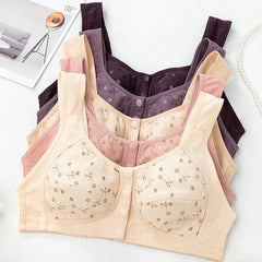 2025 New Anti Sagging Front Open Cooling Cotton Bra [pack of 3]