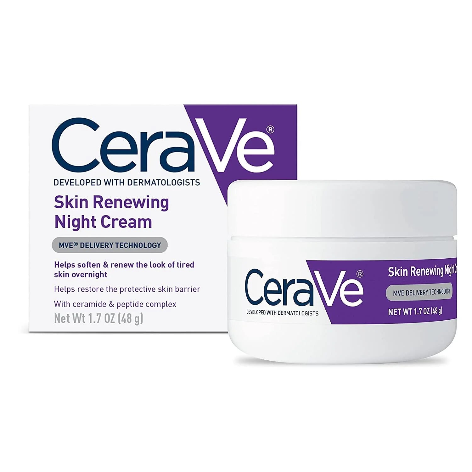 Cerave 4 In 1 Skincare Kit Night Cream, Sunblock, Cleanser & Serum For Radiant Skin